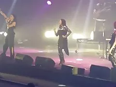 אבוני בוגר נשים עקבים גבוהים מגפיים באופנה תחזיק בשידור חי
