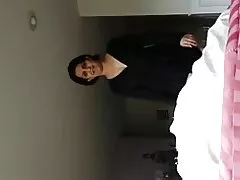נער צעיר מתגרה דודה חם