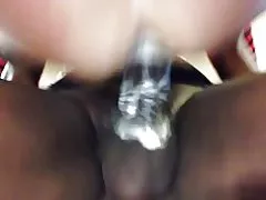 Milf בוגרת cums קרמי ב- bbc
